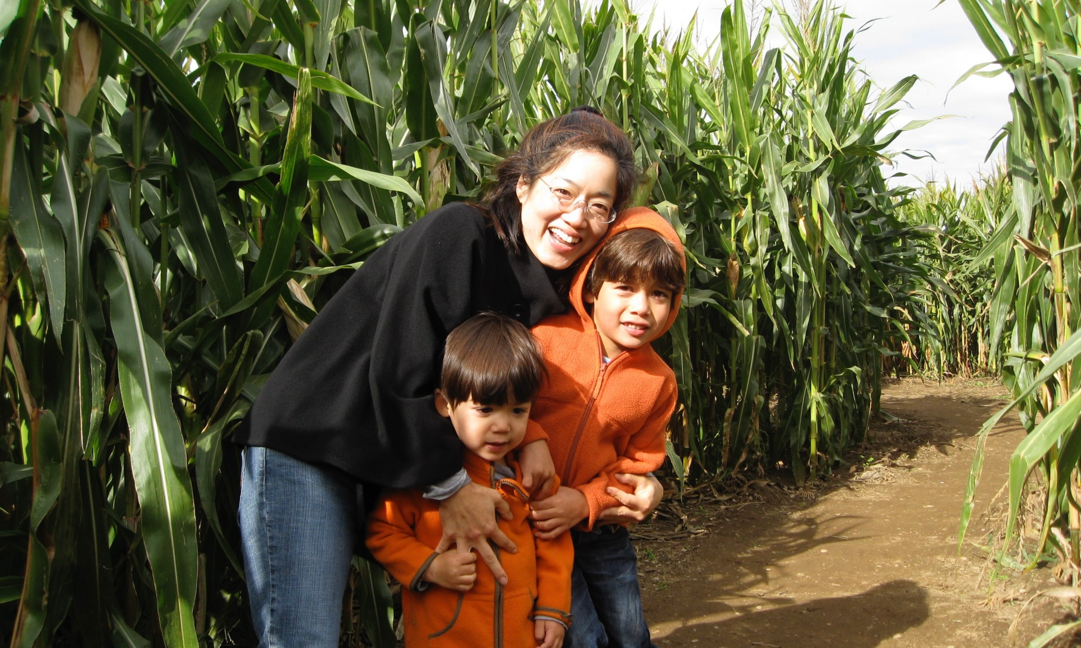 Keiko and kids